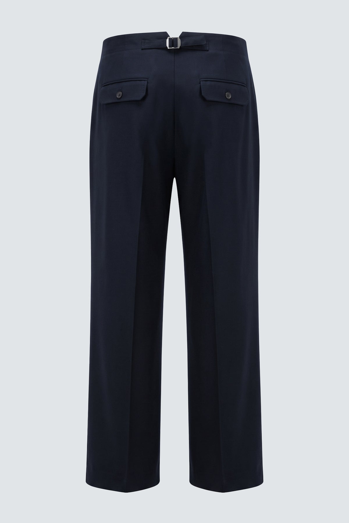 Pantaloni larghi con coulisse - Blu