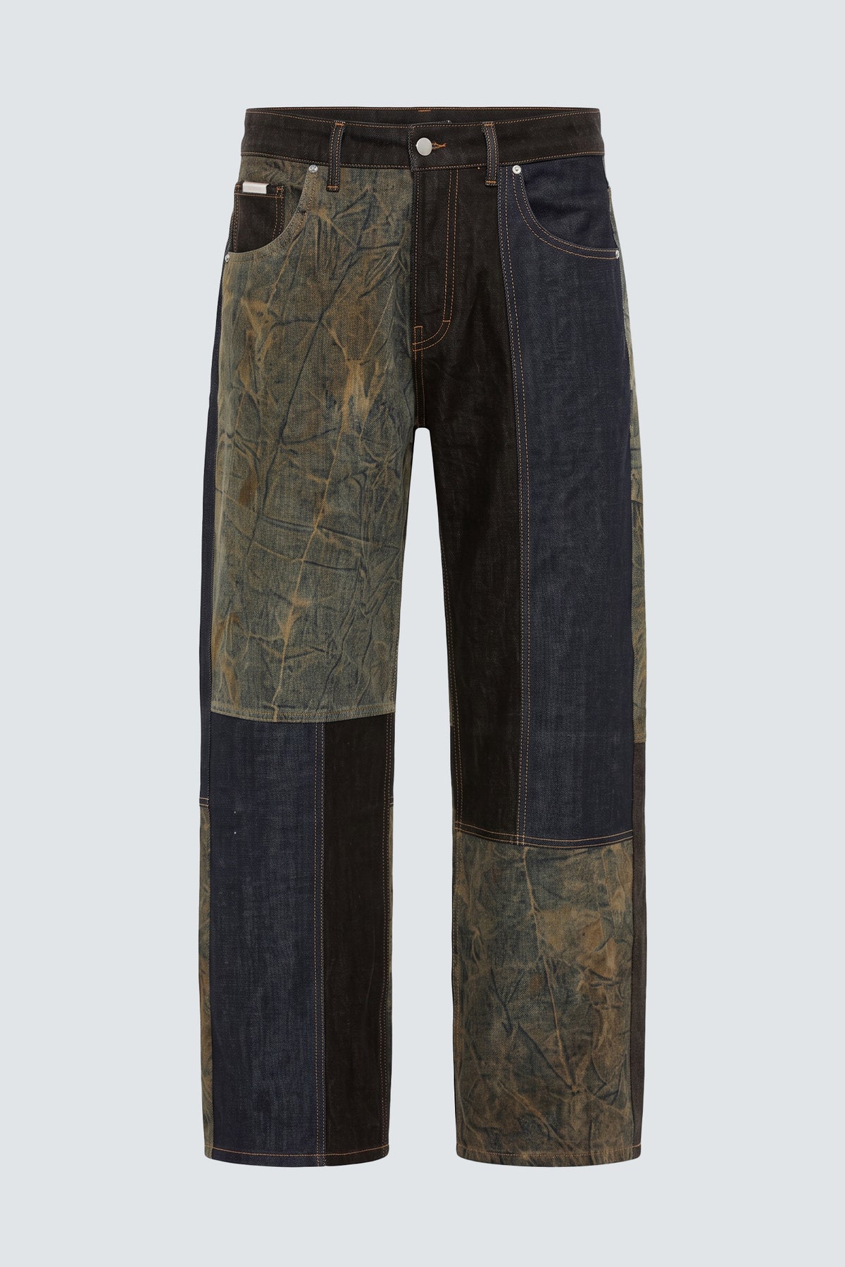 Jeans patchwork baggy