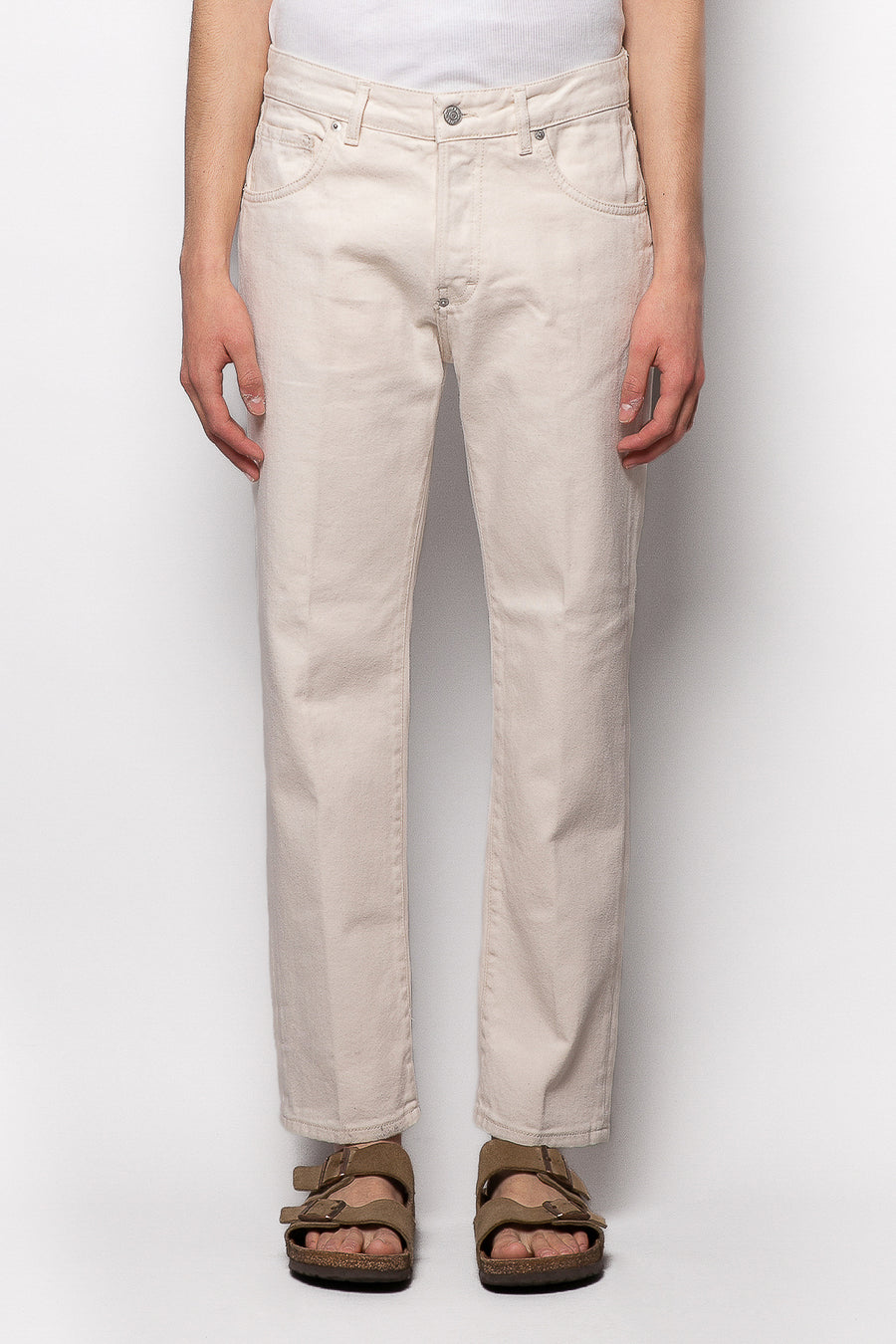 Jeans Ryan 5-tasche in denim - Beige
